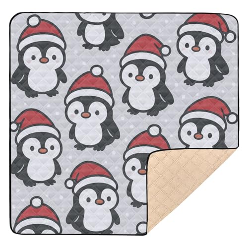 GuoChe Pinguin, nahtloses Muster, weich gepolstert, für drinnen und draußen, gemütlich, atmungsaktiv, Spielmatte für Kleinkinder GuoChe Pinguin, nahtloses Muster, weich gepolstert, für drinnen und draußen, gemütlich, atmungsaktiv, Spielmatte für Kleinkinder von GuoChe