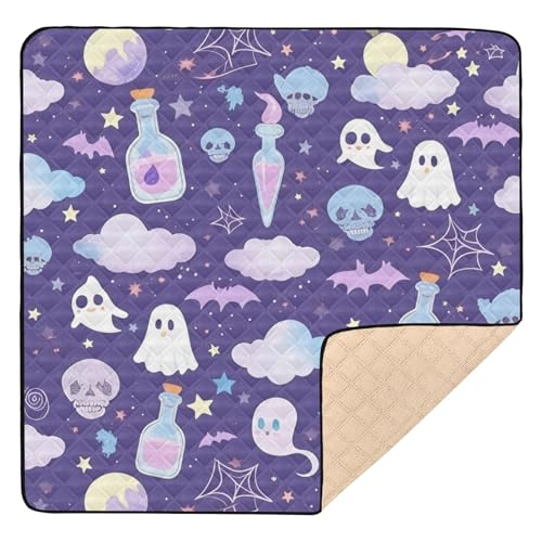 GuoChe Purple Potion Halloween Design Soft Thick for Indoor Outdoor Lightweight Baby Kick Crawling GuoChe Purple Potion Halloween Design Soft Thick for Indoor Outdoor Lightweight Baby Kick Crawling von GuoChe