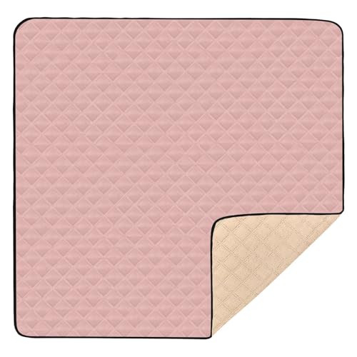 GuoChe Spielmatte für Babys, einfarbig, weich, dick, für den Boden, 1 Stück, Roségold GuoChe Spielmatte für Babys, einfarbig, weich, dick, für den Boden, 1 Stück, Roségold von GuoChe