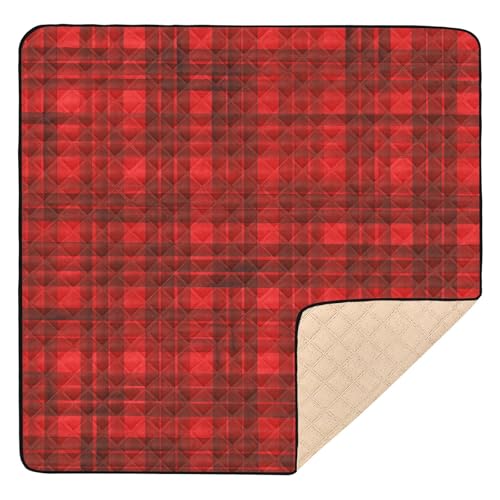 GuoChe Stripe Plaid Groß Rutschfest für Boden 1-teilig Baby Spielen Bauch Zeit Matte für Babys Säuglinge von GuoChe