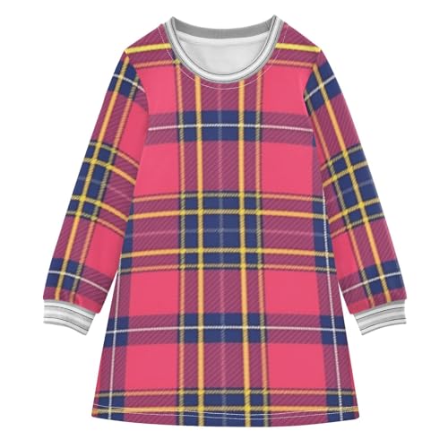 GuoChe Sweatshirt für Kleinkinder, Mädchen, mit Rundhalsausschnitt, Violett / Rosa, Bunt, 7-8 Jahre GuoChe Sweatshirt für Kleinkinder, Mädchen, mit Rundhalsausschnitt, Violett / Rosa, Bunt, 7-8 Jahre von GuoChe