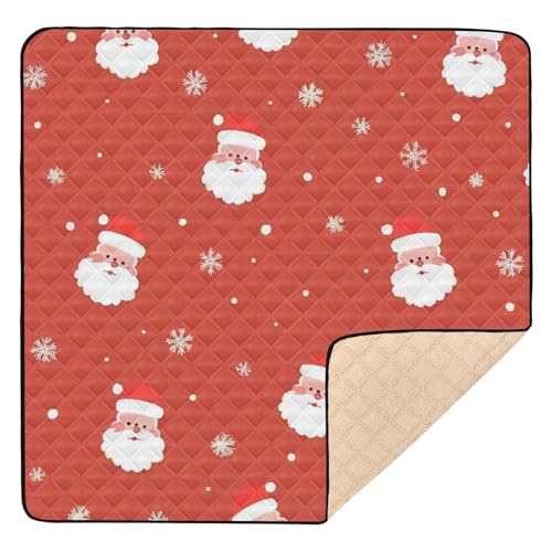 GuoChe Weihnachtsmann, groß, stabil, für drinnen und draußen, tragbare Aktivitäts-Unterhaltungsmatte für GuoChe Weihnachtsmann, groß, stabil, für drinnen und draußen, tragbare Aktivitäts-Unterhaltungsmatte für von GuoChe