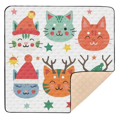 GuoChe Weihnachtsmann, niedlich, faltbar, für drinnen und draußen, gemütlich, atmungsaktiv, für Babys und Kleinkinder von GuoChe