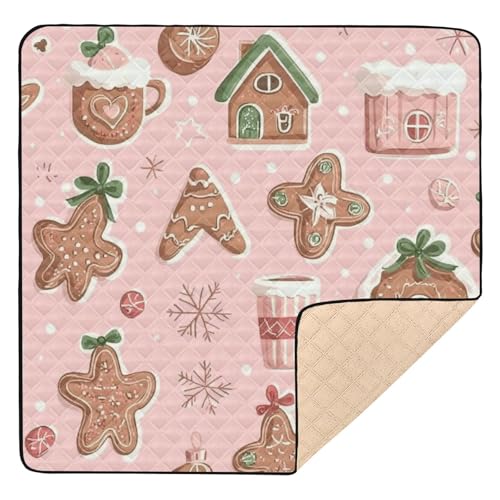 GuoChe Weihnachtsplätzchen, weich gepolstert, für drinnen und draußen, 1-teilige Spielzimmer-Aktivitätsmatte für Babys GuoChe Weihnachtsplätzchen, weich gepolstert, für drinnen und draußen, 1-teilige Spielzimmer-Aktivitätsmatte für Babys von GuoChe