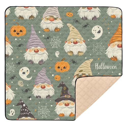 GuoChe Zwerg Kürbis Halloween Weich Gepolstert für Boden Wasserdicht Gepolsterte Baby Matte für Babys Säuglinge von GuoChe