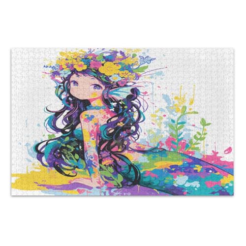 Meerjungfrauen-Puzzles 500 Teile für Erwachsene, coolste herausfordernde Puzzles für Kinder und ältere Menschen Meerjungfrauen-Puzzles 500 Teile für Erwachsene, coolste herausfordernde Puzzles für Kinder und ältere Menschen von GuoChe