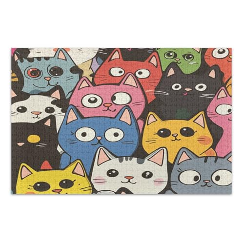 Niedliche Cartoon-Figuren Puzzle 500 Teile für Erwachsene, coolste herausfordernde Puzzles für Kinder und ältere Menschen Niedliche Cartoon-Figuren Puzzle 500 Teile für Erwachsene, coolste herausfordernde Puzzles für Kinder und ältere Menschen von GuoChe