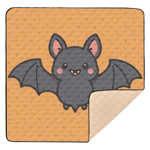 Niedliche Fledermaus-Halloween-Grafik, groß, rutschfest, für den Boden, ungiftig, Spielmatte für Kleinkinder Niedliche Fledermaus-Halloween-Grafik, groß, rutschfest, für den Boden, ungiftig, Spielmatte für Kleinkinder von GuoChe
