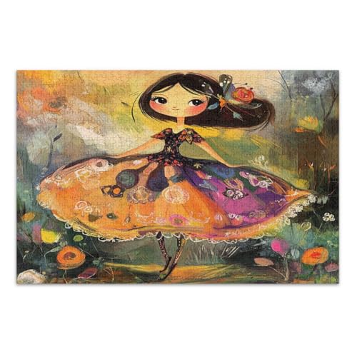 Puppe verkleiden sich in einem schönen Kleid 1000 Teile Puzzle - Puzzle für Erwachsene Puppe verkleiden sich in einem schönen Kleid 1000 Teile Puzzle - Puzzle für Erwachsene von GuoChe