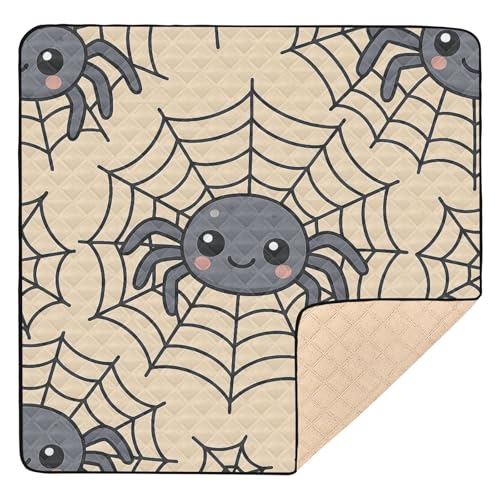 Spinnennetz, Halloween-Grafik, weich gepolstert, für den Boden, 1-teilige Aktivitätsmatte für Babys und Kleinkinder Spinnennetz, Halloween-Grafik, weich gepolstert, für den Boden, 1-teilige Aktivitätsmatte für Babys und Kleinkinder von GuoChe