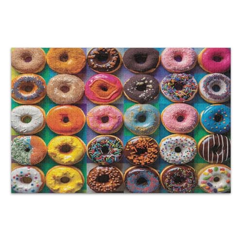 Verschiedene Donut-Puzzles 500 Teile für Erwachsene, coolste herausfordernde Puzzles für Kinder und ältere Menschen Verschiedene Donut-Puzzles 500 Teile für Erwachsene, coolste herausfordernde Puzzles für Kinder und ältere Menschen von GuoChe