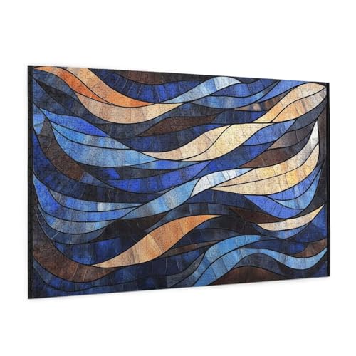 Abstrakt Puzzle 6000 Teile Erwachsene Puzzle Muster Design für Erwachsene und Beginner, HD Farbe HolzPuzzle mit Geschenkbox Verpackung for Zimmer Deko Wohnzimmer, Geschenke für Frauen 100x180cm -z520 von Guofuos