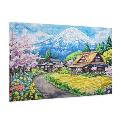Bauernhof Puzzle 6000 Teile Erwachsene Puzzle Dorf Design für Erwachsene und Beginner, HD Farbe HolzPuzzle mit Geschenkbox Verpackung for Zimmer Deko Wohnzimmer, Geschenke für Frauen 100x180cm -z1381 Bauernhof Puzzle 6000 Teile Erwachsene Puzzle Dorf Design für Erwachsene und Beginner, HD Farbe HolzPuzzle mit Geschenkbox Verpackung for Zimmer Deko Wohnzimmer, Geschenke für Frauen 100x180cm -z1381 von Guofuos