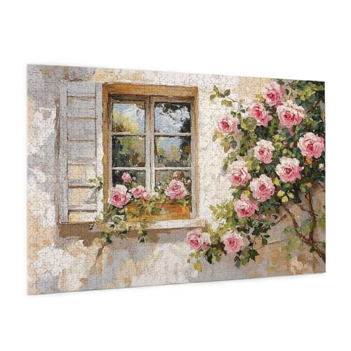 Blume Puzzle 1000 Teile Erwachsene Puzzle Landschaft Design für Erwachsene und Beginner, HD Farbe HolzPuzzle mit Geschenkbox Verpackung for Zimmer Deko Wohnzimmer, Geschenke für Frauen 50x75cm -z166 Blume Puzzle 1000 Teile Erwachsene Puzzle Landschaft Design für Erwachsene und Beginner, HD Farbe HolzPuzzle mit Geschenkbox Verpackung for Zimmer Deko Wohnzimmer, Geschenke für Frauen 50x75cm -z166 von Guofuos