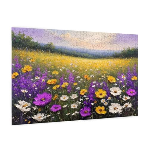 Blume Puzzle 1500 Teile Erwachsene Puzzle Landschaft Design für Erwachsene und Beginner, HD Farbe HolzPuzzle mit Geschenkbox Verpackung for Zimmer Deko Wohnzimmer, Geschenke für Frauen 57x87cm -z1131 Blume Puzzle 1500 Teile Erwachsene Puzzle Landschaft Design für Erwachsene und Beginner, HD Farbe HolzPuzzle mit Geschenkbox Verpackung for Zimmer Deko Wohnzimmer, Geschenke für Frauen 57x87cm -z1131 von Guofuos