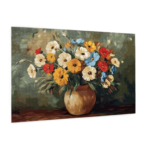 Blume Puzzle 2000 Teile Erwachsene Puzzle Farbe Design für Erwachsene und Beginner, HD Farbe HolzPuzzle mit Geschenkbox Verpackung for Zimmer Deko Wohnzimmer, Geschenke für Frauen 70x100cm -z1076 Blume Puzzle 2000 Teile Erwachsene Puzzle Farbe Design für Erwachsene und Beginner, HD Farbe HolzPuzzle mit Geschenkbox Verpackung for Zimmer Deko Wohnzimmer, Geschenke für Frauen 70x100cm -z1076 von Guofuos