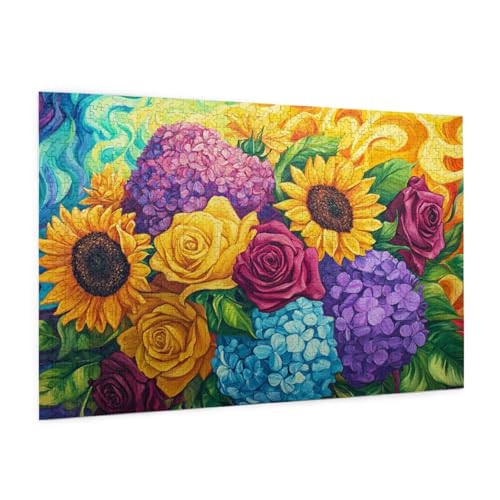 Blume Puzzle 2000 Teile Erwachsene Puzzle Farbe Design für Erwachsene und Beginner, HD Farbe HolzPuzzle mit Geschenkbox Verpackung for Zimmer Deko Wohnzimmer, Geschenke für Frauen 70x100cm -z1079 Blume Puzzle 2000 Teile Erwachsene Puzzle Farbe Design für Erwachsene und Beginner, HD Farbe HolzPuzzle mit Geschenkbox Verpackung for Zimmer Deko Wohnzimmer, Geschenke für Frauen 70x100cm -z1079 von Guofuos