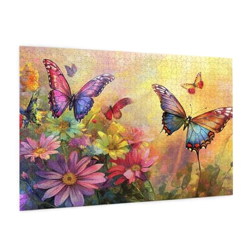 Blume Puzzle 2000 Teile Erwachsene Puzzle Schmetterling Design für Erwachsene und Beginner, HD Farbe HolzPuzzle mit Geschenkbox Verpackung, Zimmer Deko Wohnzimmer, Geschenke für Frauen 70x100cm -z1160 Blume Puzzle 2000 Teile Erwachsene Puzzle Schmetterling Design für Erwachsene und Beginner, HD Farbe HolzPuzzle mit Geschenkbox Verpackung, Zimmer Deko Wohnzimmer, Geschenke für Frauen 70x100cm -z1160 von Guofuos