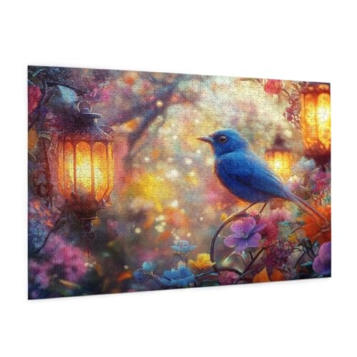 Blume Puzzle 5000 Teile Erwachsene Puzzle Traum Design für Erwachsene und Beginner, HD Farbe HolzPuzzle mit Geschenkbox Verpackung for Zimmer Deko Wohnzimmer, Geschenke für Frauen 100x150cm -z1179 von Guofuos