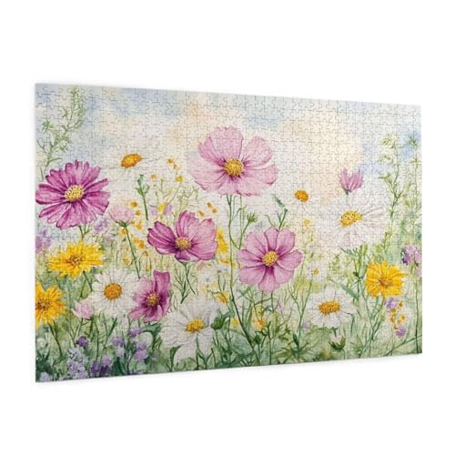 Blume Puzzle 6000 Teile Erwachsene Puzzle Gänseblümchen Design für Erwachsene Beginner, HD Farbe HolzPuzzle mit Geschenkbox Verpackung, Zimmer Deko Wohnzimmer, Geschenke für Frauen 100x180cm -z1099 Blume Puzzle 6000 Teile Erwachsene Puzzle Gänseblümchen Design für Erwachsene Beginner, HD Farbe HolzPuzzle mit Geschenkbox Verpackung, Zimmer Deko Wohnzimmer, Geschenke für Frauen 100x180cm -z1099 von Guofuos