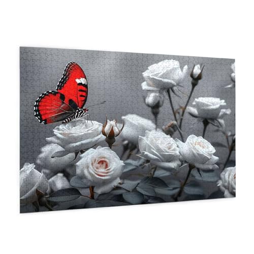Blume Puzzle 6000 Teile Erwachsene Puzzle Schmetterling Design für Erwachsene Beginner, HD Farbe HolzPuzzle mit Geschenkbox Verpackung, Zimmer Deko Wohnzimmer, Geschenke für Frauen 100x180cm -z1154 Blume Puzzle 6000 Teile Erwachsene Puzzle Schmetterling Design für Erwachsene Beginner, HD Farbe HolzPuzzle mit Geschenkbox Verpackung, Zimmer Deko Wohnzimmer, Geschenke für Frauen 100x180cm -z1154 von Guofuos