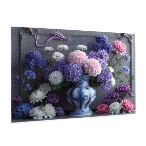 Farbe Puzzle 3000 Teile Erwachsene Puzzle Blume Design für Erwachsene und Beginner, HD Farbe HolzPuzzle mit Geschenkbox Verpackung for Zimmer Deko Wohnzimmer, Geschenke für Frauen 80x120cm -z5 Farbe Puzzle 3000 Teile Erwachsene Puzzle Blume Design für Erwachsene und Beginner, HD Farbe HolzPuzzle mit Geschenkbox Verpackung for Zimmer Deko Wohnzimmer, Geschenke für Frauen 80x120cm -z5 von Guofuos