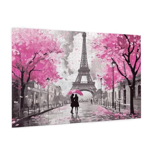 Frankreich Puzzle 6000 Teile Erwachsene Puzzle Landschaft Design für Erwachsene und Beginner,HD Farbe HolzPuzzle mit Geschenkbox Verpackung,Zimmer Deko Wohnzimmer,Geschenke für Frauen 100x180cm -z750 von Guofuos