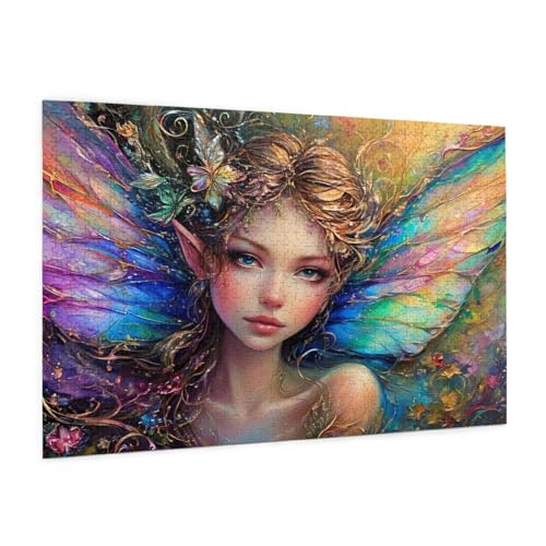 Frau Puzzle 1000 Teile Erwachsene Puzzle Elf Design für Erwachsene Beginner,Farbe HolzPuzzle Kreative Geschenke mit Geschenkbox Verpackung Zimmer Deko Wohnzimmer,Geschenke für Frauen 50x75cm -z1478 Frau Puzzle 1000 Teile Erwachsene Puzzle Elf Design für Erwachsene Beginner,Farbe HolzPuzzle Kreative Geschenke mit Geschenkbox Verpackung Zimmer Deko Wohnzimmer,Geschenke für Frauen 50x75cm -z1478 von Guofuos