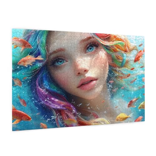 Frau Puzzle 1000 Teile Erwachsene Puzzle Tier Design für Erwachsene Beginner,Farbe HolzPuzzle Kreative Geschenke mit Geschenkbox Verpackung Zimmer Deko Wohnzimmer,Geschenke für Frauen 50x75cm -z250 Frau Puzzle 1000 Teile Erwachsene Puzzle Tier Design für Erwachsene Beginner,Farbe HolzPuzzle Kreative Geschenke mit Geschenkbox Verpackung Zimmer Deko Wohnzimmer,Geschenke für Frauen 50x75cm -z250 von Guofuos