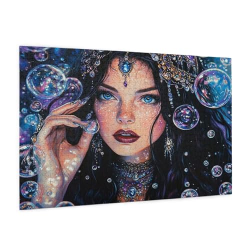 Frau Puzzle 2000 Teile Erwachsene Puzzle Traum Design für Erwachsene und Beginner, HD Farbe HolzPuzzle mit Geschenkbox Verpackung for Zimmer Deko Wohnzimmer, Geschenke für Frauen 70x100cm -z1491 Frau Puzzle 2000 Teile Erwachsene Puzzle Traum Design für Erwachsene und Beginner, HD Farbe HolzPuzzle mit Geschenkbox Verpackung for Zimmer Deko Wohnzimmer, Geschenke für Frauen 70x100cm -z1491 von Guofuos