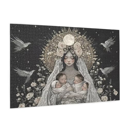 Frau Puzzle 2000 Teile Erwachsene Puzzle Traum Design für Erwachsene und Beginner, HD Farbe HolzPuzzle mit Geschenkbox Verpackung for Zimmer Deko Wohnzimmer, Geschenke für Frauen 70x100cm -z1496 Frau Puzzle 2000 Teile Erwachsene Puzzle Traum Design für Erwachsene und Beginner, HD Farbe HolzPuzzle mit Geschenkbox Verpackung for Zimmer Deko Wohnzimmer, Geschenke für Frauen 70x100cm -z1496 von Guofuos