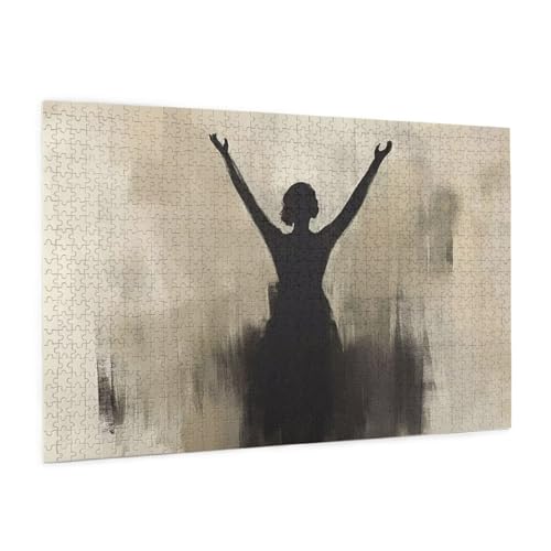 Frau Puzzle 4000 Teile Erwachsene Puzzle Abstrakt Design für Erwachsene und Beginner, HD Farbe HolzPuzzle mit Geschenkbox Verpackung for Zimmer Deko Wohnzimmer, Geschenke für Frauen 87x140cm -z1402 Frau Puzzle 4000 Teile Erwachsene Puzzle Abstrakt Design für Erwachsene und Beginner, HD Farbe HolzPuzzle mit Geschenkbox Verpackung for Zimmer Deko Wohnzimmer, Geschenke für Frauen 87x140cm -z1402 von Guofuos