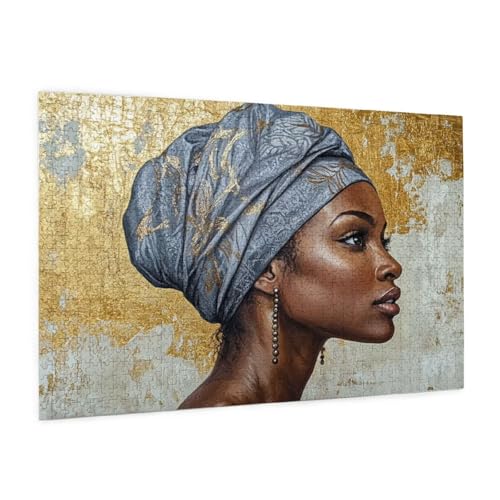 Frau Puzzle 4000 Teile Erwachsene Puzzle Afrika Design für Erwachsene und Beginner, HD Farbe HolzPuzzle mit Geschenkbox Verpackung for Zimmer Deko Wohnzimmer, Geschenke für Frauen 87x140cm -z1431 Frau Puzzle 4000 Teile Erwachsene Puzzle Afrika Design für Erwachsene und Beginner, HD Farbe HolzPuzzle mit Geschenkbox Verpackung for Zimmer Deko Wohnzimmer, Geschenke für Frauen 87x140cm -z1431 von Guofuos
