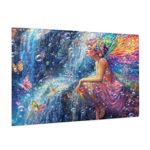 Frau Puzzle 5000 Teile Erwachsene Puzzle Elf Design für Erwachsene und Beginner, HD Farbe HolzPuzzle mit Geschenkbox Verpackung for Zimmer Deko Wohnzimmer, Geschenke für Frauen 100x150cm -z1477 Frau Puzzle 5000 Teile Erwachsene Puzzle Elf Design für Erwachsene und Beginner, HD Farbe HolzPuzzle mit Geschenkbox Verpackung for Zimmer Deko Wohnzimmer, Geschenke für Frauen 100x150cm -z1477 von Guofuos