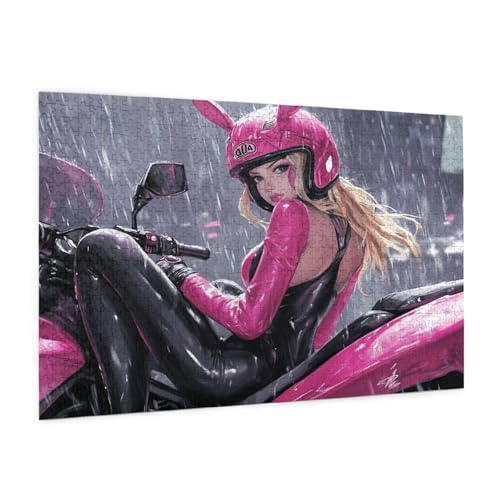 Frau Puzzle 5000 Teile Erwachsene Puzzle Motorrad Design für Erwachsene und Beginner, HD Farbe HolzPuzzle mit Geschenkbox Verpackung for Zimmer Deko Wohnzimmer, Geschenke für Frauen 100x150cm -z1503 Frau Puzzle 5000 Teile Erwachsene Puzzle Motorrad Design für Erwachsene und Beginner, HD Farbe HolzPuzzle mit Geschenkbox Verpackung for Zimmer Deko Wohnzimmer, Geschenke für Frauen 100x150cm -z1503 von Guofuos