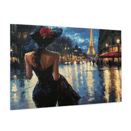 Frau Puzzle 5000 Teile Erwachsene Puzzle Paris Design für Erwachsene und Beginner, HD Farbe HolzPuzzle mit Geschenkbox Verpackung for Zimmer Deko Wohnzimmer, Geschenke für Frauen 100x150cm -z1389 Frau Puzzle 5000 Teile Erwachsene Puzzle Paris Design für Erwachsene und Beginner, HD Farbe HolzPuzzle mit Geschenkbox Verpackung for Zimmer Deko Wohnzimmer, Geschenke für Frauen 100x150cm -z1389 von Guofuos