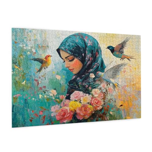 Frau Puzzle 5000 Teile Erwachsene Puzzle Tier Design für Erwachsene und Beginner, HD Farbe HolzPuzzle mit Geschenkbox Verpackung for Zimmer Deko Wohnzimmer, Geschenke für Frauen 100x150cm -z1426 Frau Puzzle 5000 Teile Erwachsene Puzzle Tier Design für Erwachsene und Beginner, HD Farbe HolzPuzzle mit Geschenkbox Verpackung for Zimmer Deko Wohnzimmer, Geschenke für Frauen 100x150cm -z1426 von Guofuos