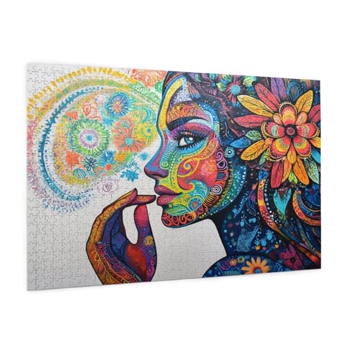 Frau Puzzle 6000 Teile Erwachsene Puzzle Abstrakt Design für Erwachsene und Beginner, HD Farbe HolzPuzzle mit Geschenkbox Verpackung for Zimmer Deko Wohnzimmer, Geschenke für Frauen 100x180cm -z1408 Frau Puzzle 6000 Teile Erwachsene Puzzle Abstrakt Design für Erwachsene und Beginner, HD Farbe HolzPuzzle mit Geschenkbox Verpackung for Zimmer Deko Wohnzimmer, Geschenke für Frauen 100x180cm -z1408 von Guofuos