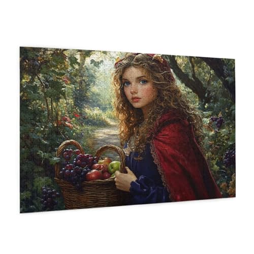 Frau Puzzle 6000 Teile Erwachsene Puzzle Baum Design für Erwachsene und Beginner, HD Farbe HolzPuzzle mit Geschenkbox Verpackung for Zimmer Deko Wohnzimmer, Geschenke für Frauen 100x180cm -z310 von Guofuos