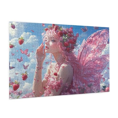 Frau Puzzle 6000 Teile Erwachsene Puzzle Elf Design für Erwachsene und Beginner, HD Farbe HolzPuzzle mit Geschenkbox Verpackung for Zimmer Deko Wohnzimmer, Geschenke für Frauen 100x180cm -z297 von Guofuos