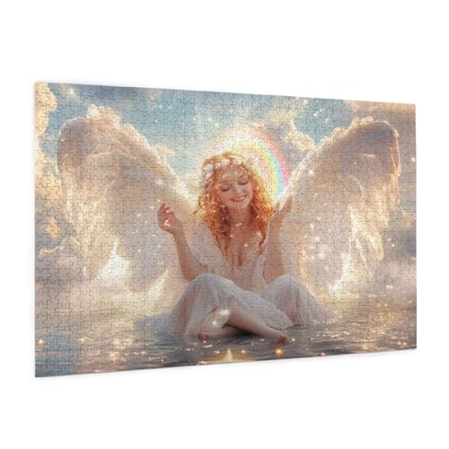 Frau Puzzle 6000 Teile Erwachsene Puzzle Engel Design für Erwachsene und Beginner, HD Farbe HolzPuzzle mit Geschenkbox Verpackung for Zimmer Deko Wohnzimmer, Geschenke für Frauen 100x180cm -z1510 Frau Puzzle 6000 Teile Erwachsene Puzzle Engel Design für Erwachsene und Beginner, HD Farbe HolzPuzzle mit Geschenkbox Verpackung for Zimmer Deko Wohnzimmer, Geschenke für Frauen 100x180cm -z1510 von Guofuos
