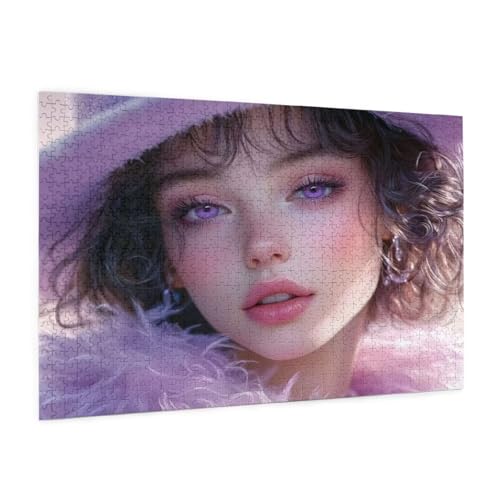 Frau Puzzle 6000 Teile Erwachsene Puzzle Rosa Design für Erwachsene und Beginner, HD Farbe HolzPuzzle mit Geschenkbox Verpackung for Zimmer Deko Wohnzimmer, Geschenke für Frauen 100x180cm -z251 Frau Puzzle 6000 Teile Erwachsene Puzzle Rosa Design für Erwachsene und Beginner, HD Farbe HolzPuzzle mit Geschenkbox Verpackung for Zimmer Deko Wohnzimmer, Geschenke für Frauen 100x180cm -z251 von Guofuos