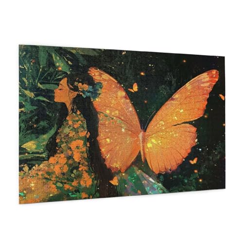 Frau Puzzle 6000 Teile Erwachsene Puzzle Schmetterling Design für Erwachsene und Beginner, HD Farbe HolzPuzzle mit Geschenkbox Verpackung, Zimmer Deko Wohnzimmer, Geschenke für Frauen 100x180cm -z1451 Frau Puzzle 6000 Teile Erwachsene Puzzle Schmetterling Design für Erwachsene und Beginner, HD Farbe HolzPuzzle mit Geschenkbox Verpackung, Zimmer Deko Wohnzimmer, Geschenke für Frauen 100x180cm -z1451 von Guofuos