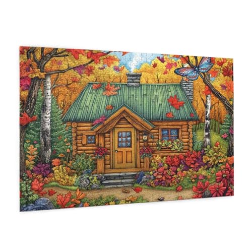 Herbst Puzzle 1000 Teile Erwachsene Puzzle Bauernhof Design für Erwachsene und Beginner, HD Farbe HolzPuzzle mit Geschenkbox Verpackung for Zimmer Deko Wohnzimmer, Geschenke für Frauen 50x75cm -z1564 Herbst Puzzle 1000 Teile Erwachsene Puzzle Bauernhof Design für Erwachsene und Beginner, HD Farbe HolzPuzzle mit Geschenkbox Verpackung for Zimmer Deko Wohnzimmer, Geschenke für Frauen 50x75cm -z1564 von Guofuos