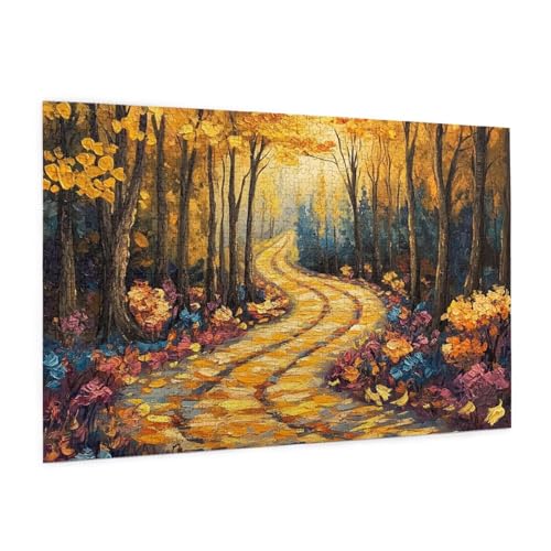 Herbst Puzzle 1000 Teile Erwachsene Puzzle Landschaft Design für Erwachsene und Beginner, HD Farbe HolzPuzzle mit Geschenkbox Verpackung for Zimmer Deko Wohnzimmer, Geschenke für Frauen 50x75cm -z1547 Herbst Puzzle 1000 Teile Erwachsene Puzzle Landschaft Design für Erwachsene und Beginner, HD Farbe HolzPuzzle mit Geschenkbox Verpackung for Zimmer Deko Wohnzimmer, Geschenke für Frauen 50x75cm -z1547 von Guofuos