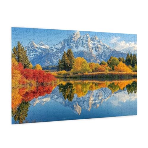 Herbst Puzzle 2000 Teile Erwachsene Puzzle Landschaft Design für Erwachsene und Beginner, HD Farbe HolzPuzzle mit Geschenkbox Verpackung for Zimmer Deko Wohnzimmer, Geschenke für Frauen 70x100cm -z321 Herbst Puzzle 2000 Teile Erwachsene Puzzle Landschaft Design für Erwachsene und Beginner, HD Farbe HolzPuzzle mit Geschenkbox Verpackung for Zimmer Deko Wohnzimmer, Geschenke für Frauen 70x100cm -z321 von Guofuos