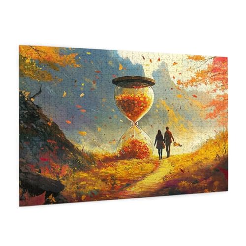 Herbst Puzzle 6000 Teile Erwachsene Puzzle Paar Design für Erwachsene und Beginner, HD Farbe HolzPuzzle mit Geschenkbox Verpackung for Zimmer Deko Wohnzimmer, Geschenke für Frauen 100x180cm -z1570 Herbst Puzzle 6000 Teile Erwachsene Puzzle Paar Design für Erwachsene und Beginner, HD Farbe HolzPuzzle mit Geschenkbox Verpackung for Zimmer Deko Wohnzimmer, Geschenke für Frauen 100x180cm -z1570 von Guofuos