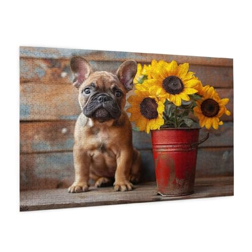 Hund Puzzle 6000 Teile Erwachsene Puzzle Blume Design für Erwachsene und Beginner, HD Farbe HolzPuzzle mit Geschenkbox Verpackung for Zimmer Deko Wohnzimmer, Geschenke für Frauen 100x180cm -z102 Hund Puzzle 6000 Teile Erwachsene Puzzle Blume Design für Erwachsene und Beginner, HD Farbe HolzPuzzle mit Geschenkbox Verpackung for Zimmer Deko Wohnzimmer, Geschenke für Frauen 100x180cm -z102 von Guofuos