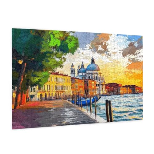 Italien Puzzle 2000 Teile Erwachsene Puzzle Stadt Design für Erwachsene und Beginner, HD Farbe HolzPuzzle mit Geschenkbox Verpackung for Zimmer Deko Wohnzimmer, Geschenke für Frauen 70x100cm -z1876 Italien Puzzle 2000 Teile Erwachsene Puzzle Stadt Design für Erwachsene und Beginner, HD Farbe HolzPuzzle mit Geschenkbox Verpackung for Zimmer Deko Wohnzimmer, Geschenke für Frauen 70x100cm -z1876 von Guofuos
