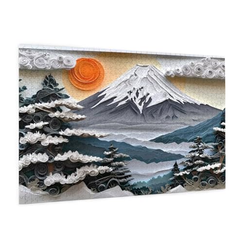 Japan Puzzle 1000 Teile Erwachsene Puzzle Landschaft Design für Erwachsene und Beginner, HD Farbe HolzPuzzle mit Geschenkbox Verpackung for Zimmer Deko Wohnzimmer, Geschenke für Frauen 50x75cm -z1590 Japan Puzzle 1000 Teile Erwachsene Puzzle Landschaft Design für Erwachsene und Beginner, HD Farbe HolzPuzzle mit Geschenkbox Verpackung for Zimmer Deko Wohnzimmer, Geschenke für Frauen 50x75cm -z1590 von Guofuos